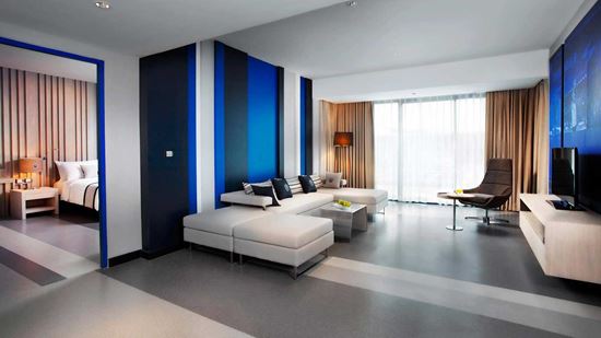 Living Room in Two Bedroom Suite